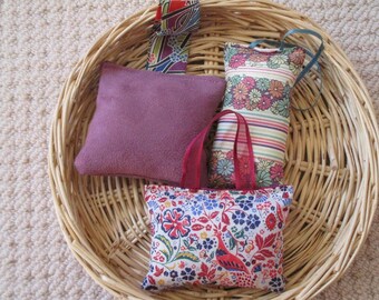 Lavender Sachet Trio - Liberty Mauves