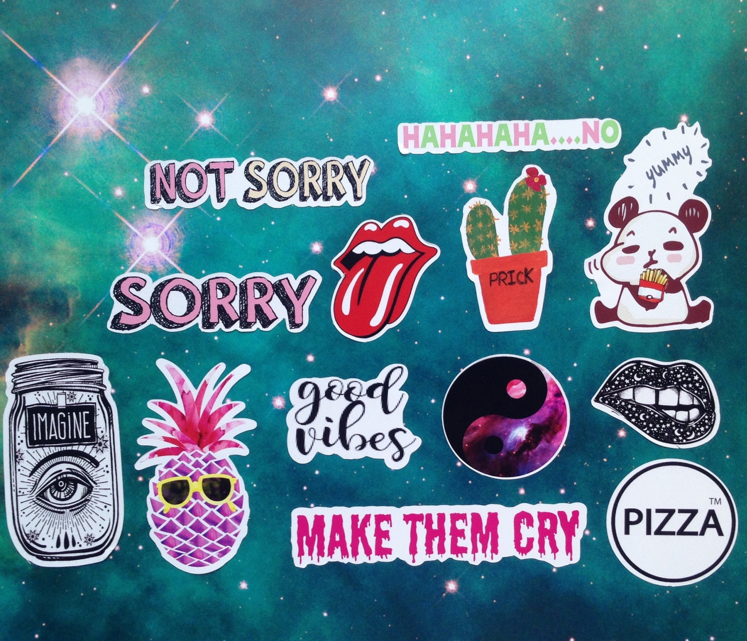 Cool Stickers Hipster Stickers Vinyl Stickers Sticker Pack Cute Stickers Laptop Stickers Funny 1414