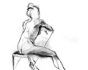 Archival Prints of Figure Drawings