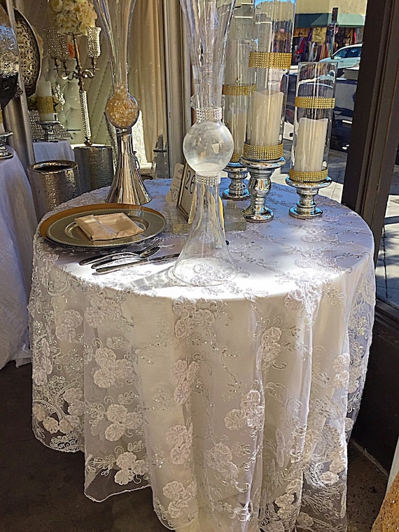 lace wedding overlay