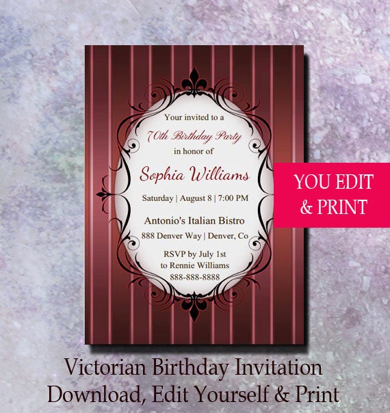 birthday invitation 50th wording 70th Party Birthday Birthday 70th Invitation Invitation