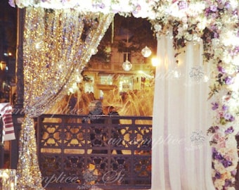 Sequin Photobooth Backdrop LARGEST COLOR SELECTION