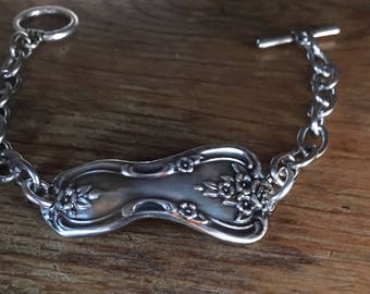 Antique Silverware Bracelet