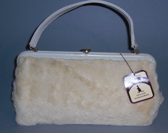 Handbag (44) fur, made in Australia, circa 1960's