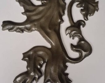 Game of Thrones inspired Lannister Lion sigil