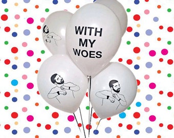 Drake Balloons, Drake Party, Funny Drake Birthday Idea