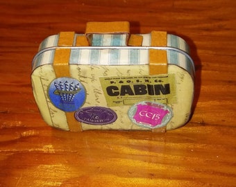 Mini Altoid Tin Suitcase