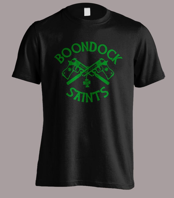 Boondock Saints Shirt Crossed Guns S-4XL and Long Sleeve Available