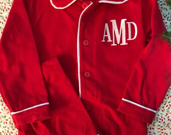 Personalized Christmas Pajamas! Boys!