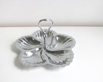 Vintage Serving Tray, Serving Tray, Silver Serving Tray, Vintage Dessert Tray, Dessert Tray, Silver Dessert Tray, Vintage Snack Tray