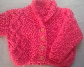 Aine baby/toddler cardigan PDF knitting pattern