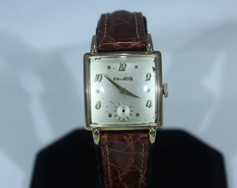 Vintage 1952 Bulova Mechanical Hand Winding Watch