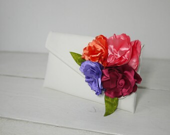 Custom Colors Bridesmaid Clutch| Custom wedding purse