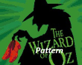Wizard of Oz #2. Cross Stitch Pattern. PDF Files.