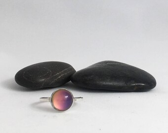 Mood Ring, Mood Jewelry, Mood Stone, Color Changing, Silver Mood Ring, Mood Rings, Mood, Mood Stone Ring, Sterling Mood Ring, Silver Ring