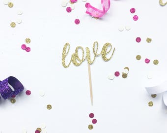 Love Cupcake Toppers