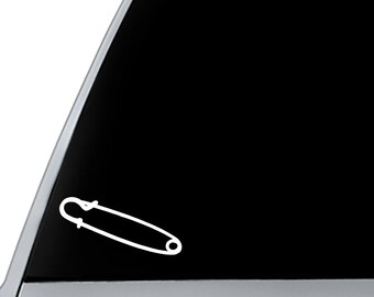 Safety Pin Decal | Safety Pin Movement | # Safe Space | Safety Pin Sticker | #Safety Pin | #You are not alone | Love Wins | You are loved