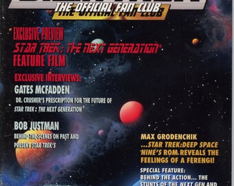 Star Trek the official Fan Club Magazine #96 April May 1994 VG