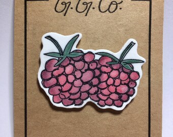 Pin - "Raspberries" - Original Sketch