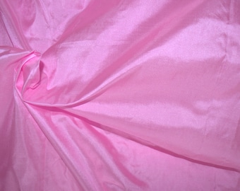 Fine Indian Silk taffeta in Persian Rose/Pink, Fat quarter-TF 16.