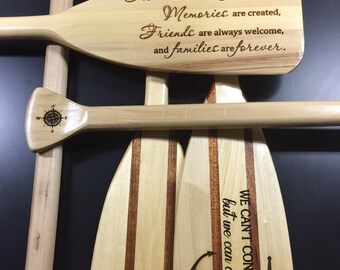 Custom wood paddles - Personalized for your home!
