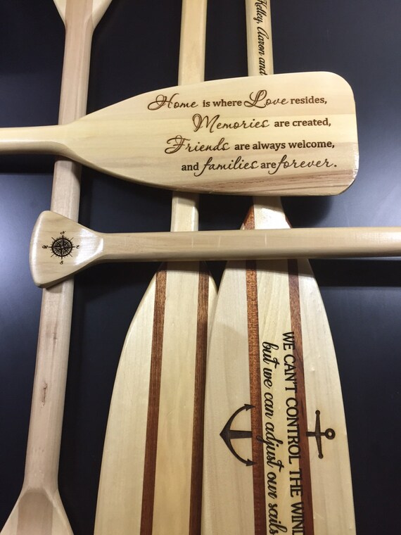 Custom wood paddles Personalized for your home