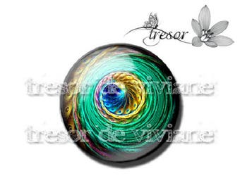 PA437 manual glasses Retro, snails, Swirl, spiral cabochons