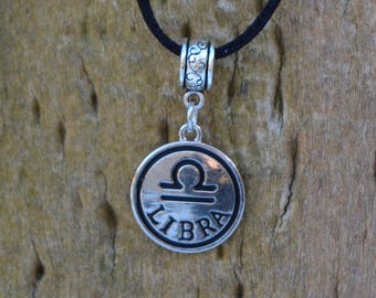 Libra Necklace Zodiac Sign Necklace Astrological Sign Necklace Fashion Jewelry Costume Jewelry Curio