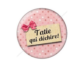 resin cabochon is 25 mm Auntie aunt j45 stick