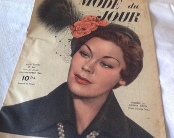 Copy of old journal Modiste du Jour