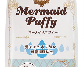 Padico Mermaid Puffy 50g White Modeling Clay Decollage Clay from Japan - Fake sweets / bag accessories 303131