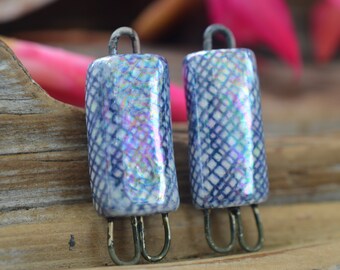 Cloth- Handmade Porcelain Connectors