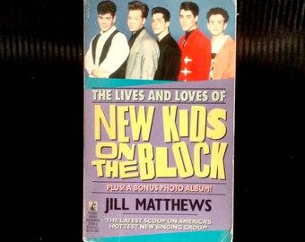 New Kids on the Block Book - 1990