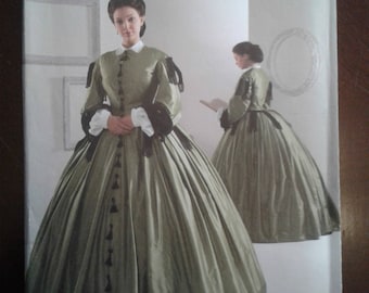 The Museum Curator, Kay Gnagey - Simplicity Pattern 2887 Costume Sizes KK 8,10,12,14 UNCUT