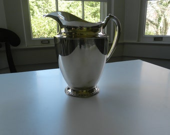 Oneida Silver Plated Pitcher