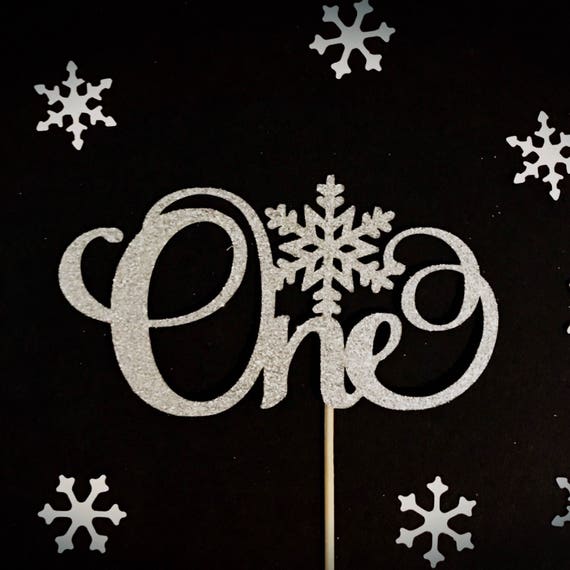 Download Winter Onederland Cake Topper One Cake Topper Snowflake Cake