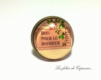 cabochon glass •SAINT PATRICK•