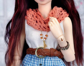 Lace knitted scarf for msd/minifee/Different colors