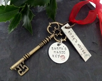 Santa's magic key, Christmas decoration, Santa,