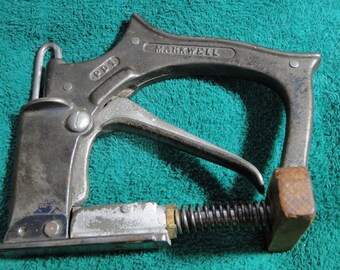 Markwell PD 1 Diamond Point Stapler Window Sash Stapler - Very Nice!
