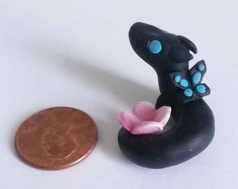 Black Cherry Blossom Dragon