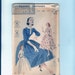 Vintage 1950s Women's Bouffant Skirt Dress Pattern Butterick 7752 Size 12 New FF