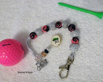Golf Stroke Counter with Handmade Beads