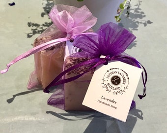 Handmade essential oil soaps