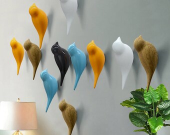 Modern Ideas Wall Hooks / Decorative Hooks / Wall Hook Coat Hangers Rack Hooks/Bird Hooks