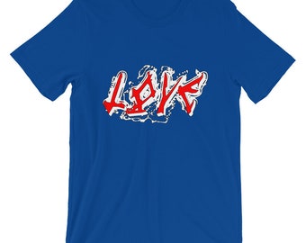 Love graffiti shirt, Short-Sleeve Unisex T-Shirt