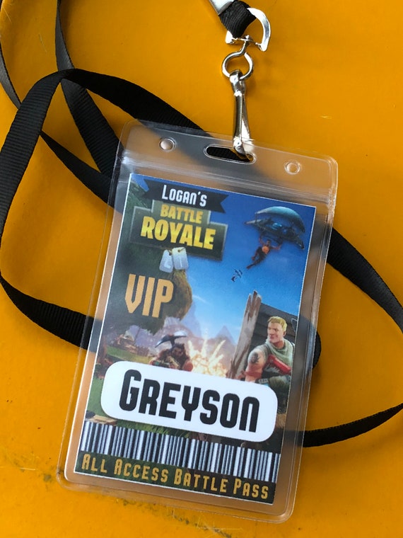 Fortnite party VIP Lanyard battle passFortnite birthday