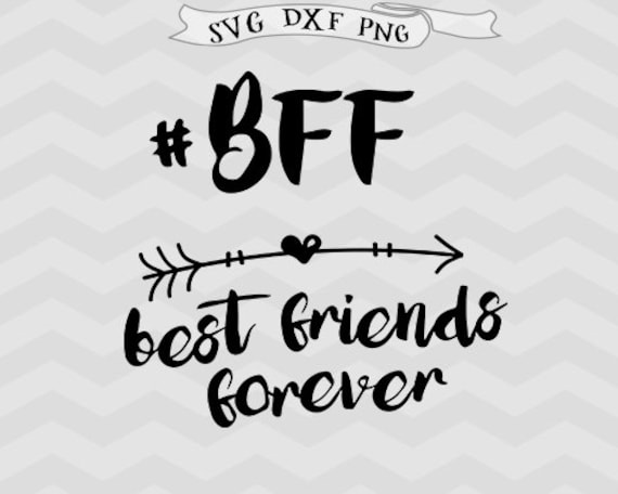 Download Best Friends forever svg BFF friends svg Shirt design Arrow