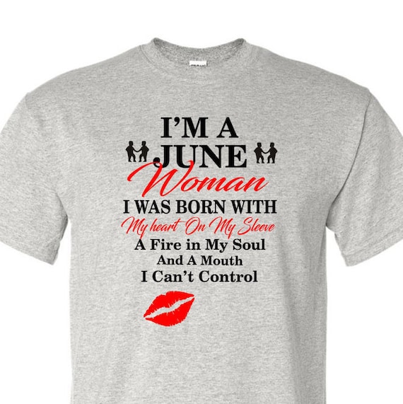 birthday shirt for june