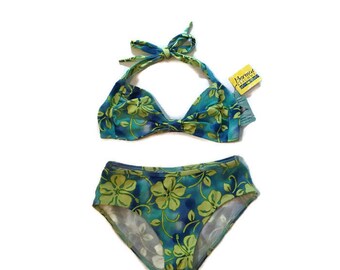 Vintage Floral 90s Bikini